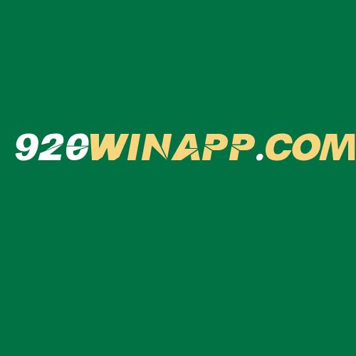 Logo da 920WINAPP